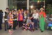 Gruppenbild der Camping-Freunde